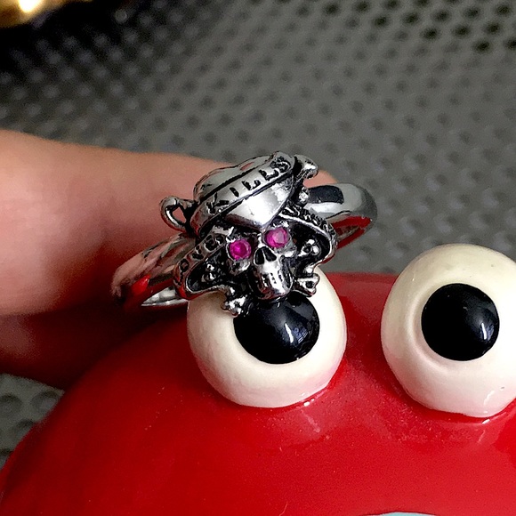 🖤Ed Hardy skull 💀 ring - Picture 5 of 15